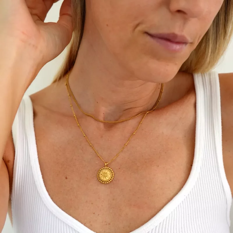 Star necklace collana stella oro Ocean Vibe