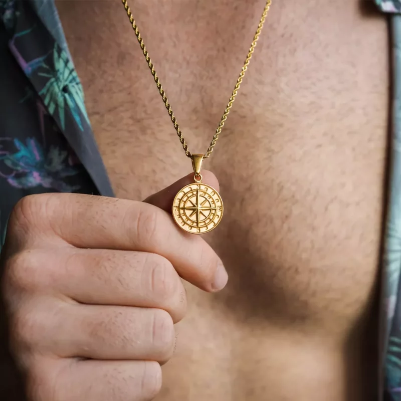 Compass necklace OceanVibe